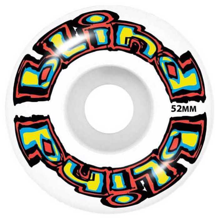 BLIND Matte Og Logo FP Bright Complete Skateboard 7.75'' - Red/Teal